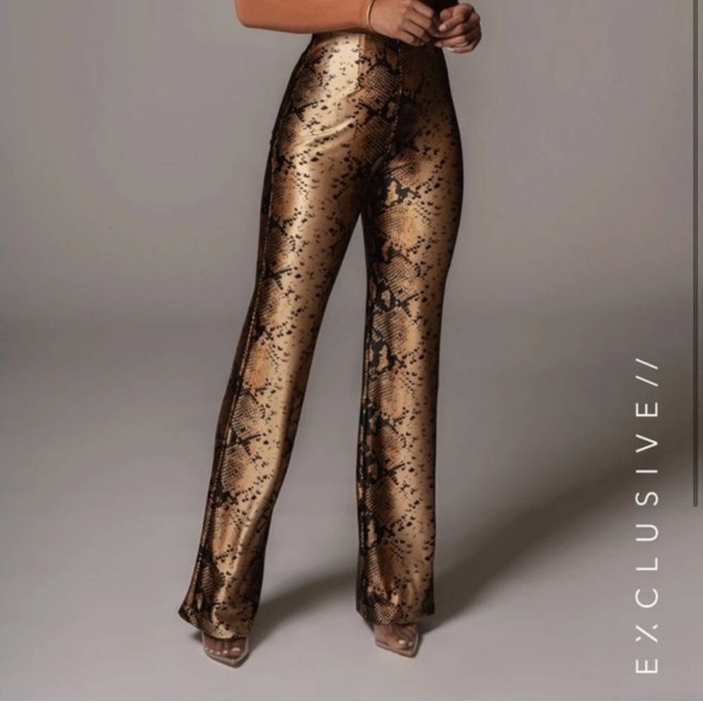 Snakeskin Pants